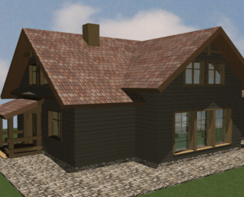 Sava Architektūra namų projektai - 3-3D