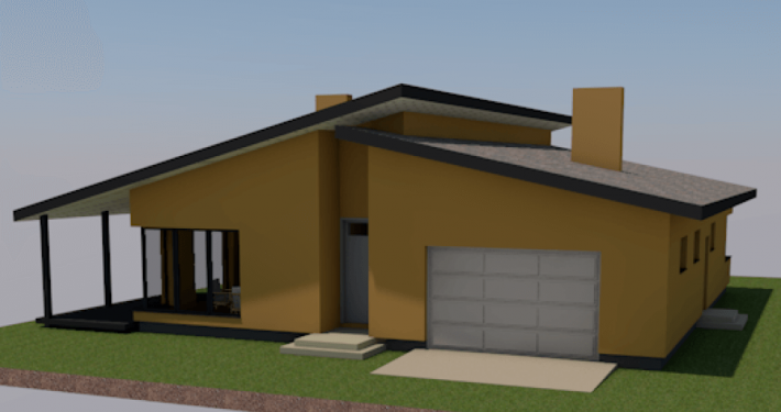 Sava Architektūra namų projektai - 6-3D