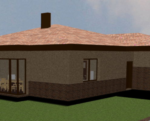 Sava Architektūra namų projektai - 7-3D